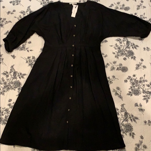 FIRST MONDAY Dresses & Skirts - First Monday black midi dress NWT